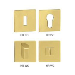 TI - ROZETA - HR 5S | GOLD PVD - Lesklá zlatá PVD (50)