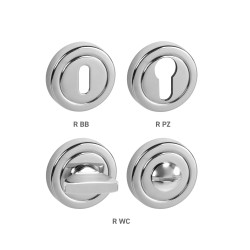 TI - ROZETA - R dělená | OC - ​​Chrom lesklý (03)