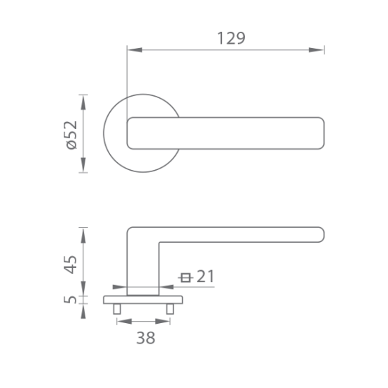 TI - SONIA - R 3095 5S | CUM PVD - Měď matná PVD TI - SONIA - R 3095 5S | CUM PVD - Měď matná PVD