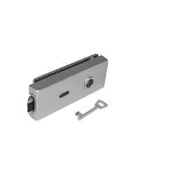 TI - Zámek na skleněné dveře | OCS - Chrom broušený (96)