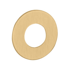 VM - ROZETA - R - POD KLIKU 30mm | OLM - Zlatá matná (02)