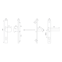 WA - FELIX 3 - USH | Grafit strukturovaný (RAL 7021)