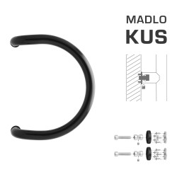 WA - MADLO M1 WA/B-D-DŘEVO ks | Černá (RAL 9005)