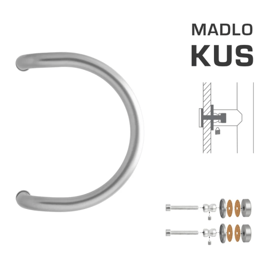 WA - MADLO M1 WA/C-S-SKLO ks | Stříbrná (RAL 9006)