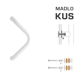 WA - MADLO M6 WA/C-S-SKLO ks | Bílá (RAL 9016)