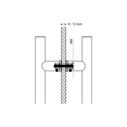 WA - Spojovací materiál WA/A-S pár SKLO | Stříbrná (RAL 9006)
