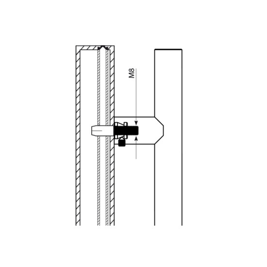 WA - Spojovací materiál WA/D ks PVC, Al | Bílá (RAL 9016)